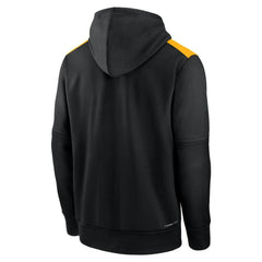 Pittsburgh Pirates Authentic Collection Performance Pullover Hoodie Black