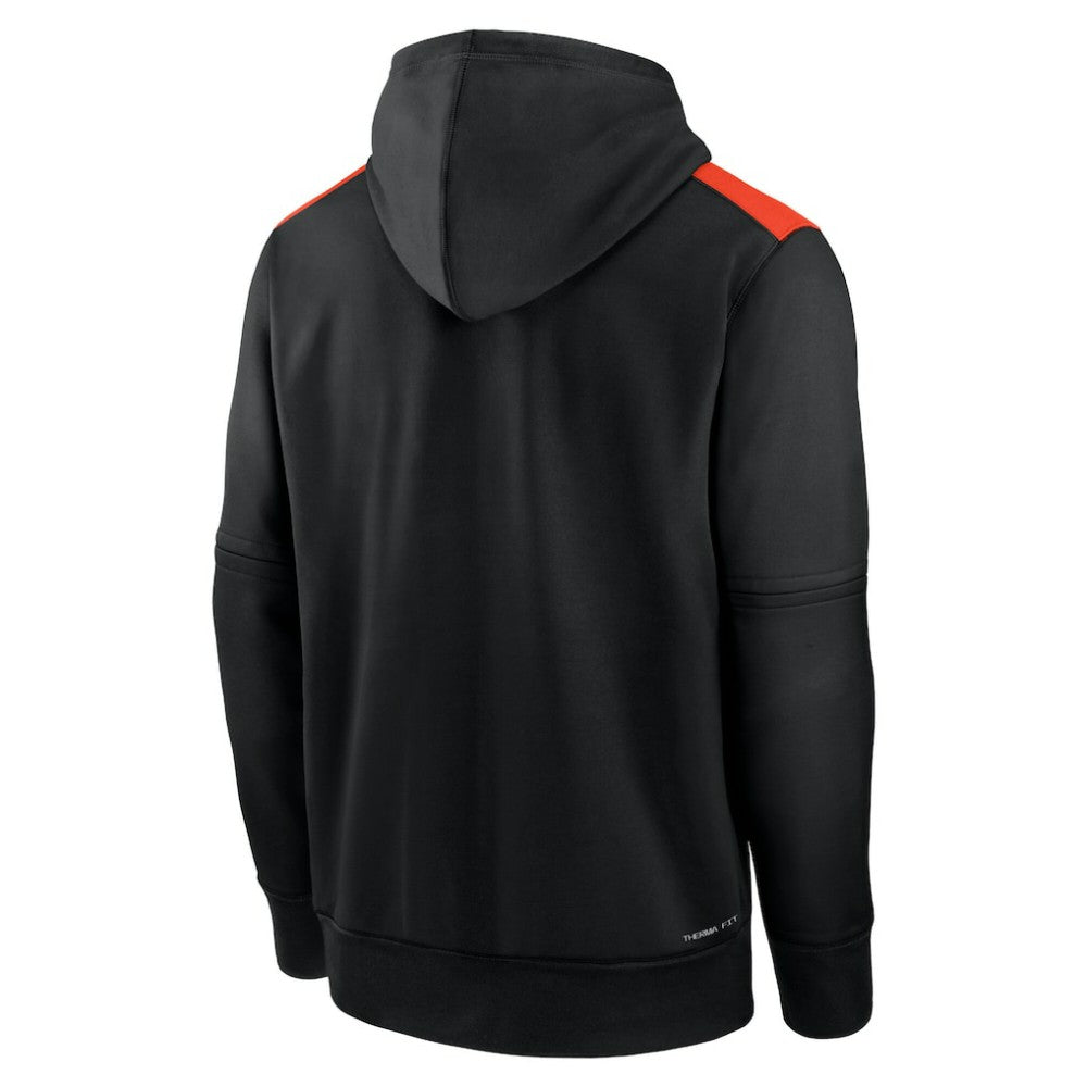 San Francisco Giants Authentic Collection Performance Pullover Hoodie Black