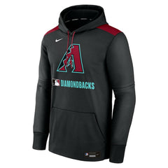 Arizona Diamondbacks Authentic Collection Performance Pullover Hoodie Black