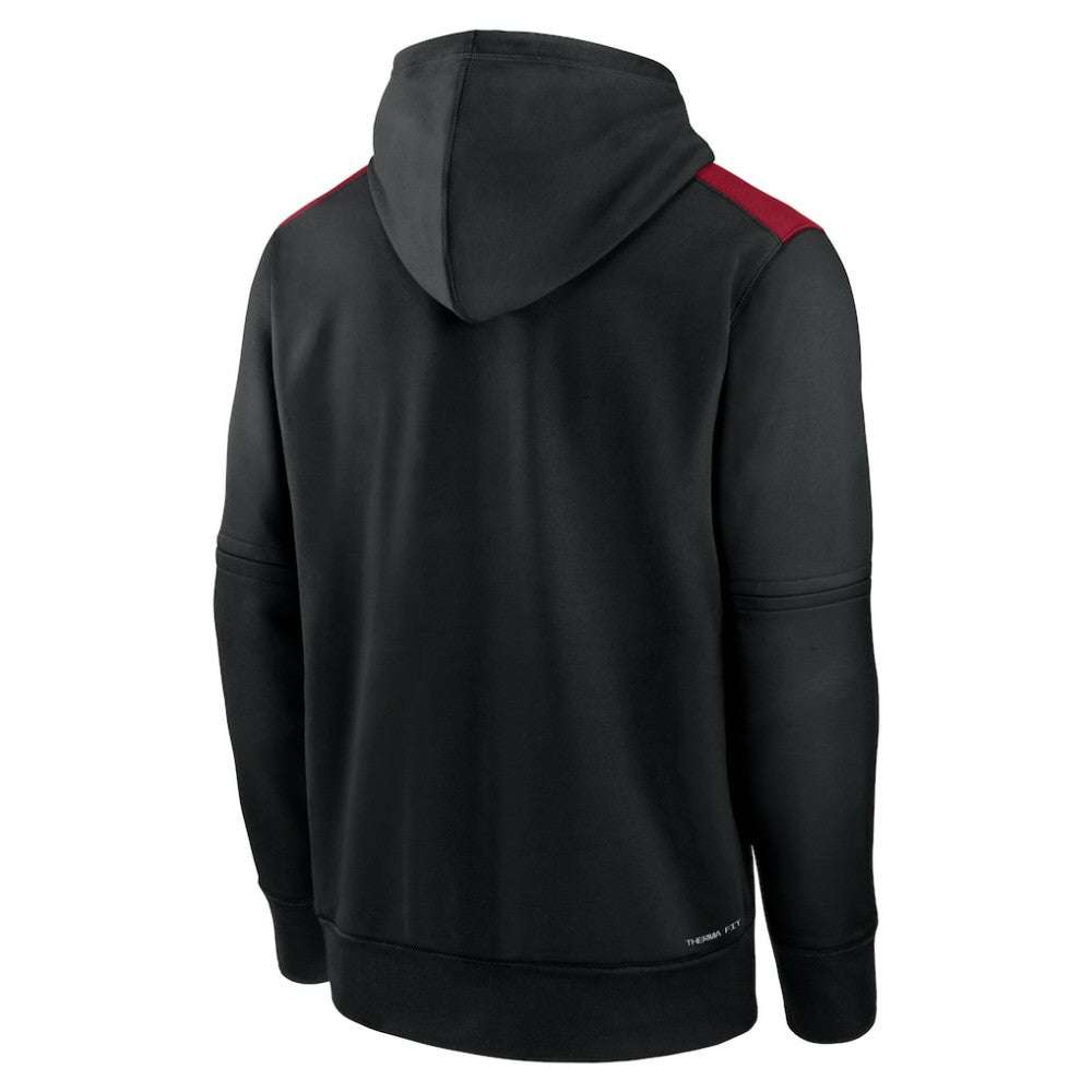 Arizona Diamondbacks Authentic Collection Performance Pullover Hoodie Black