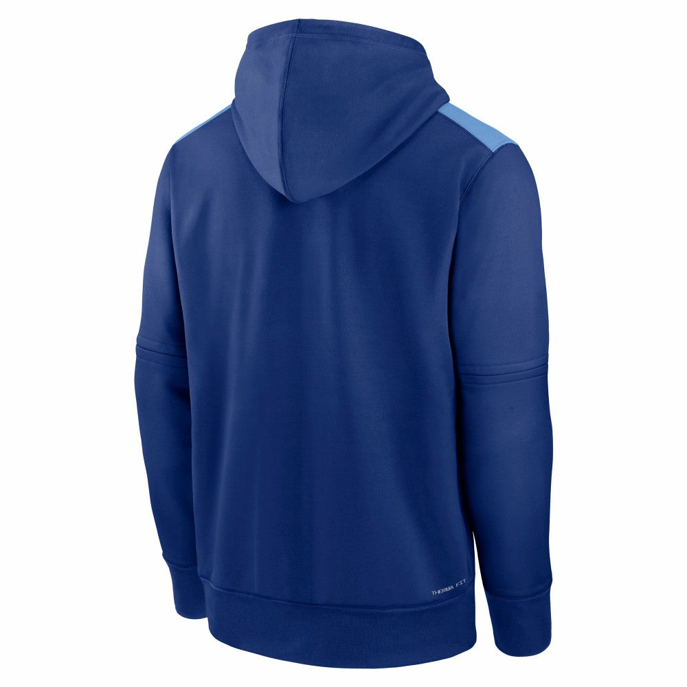 Kansas City Royals Authentic Collection Performance Pullover Hoodie Royal