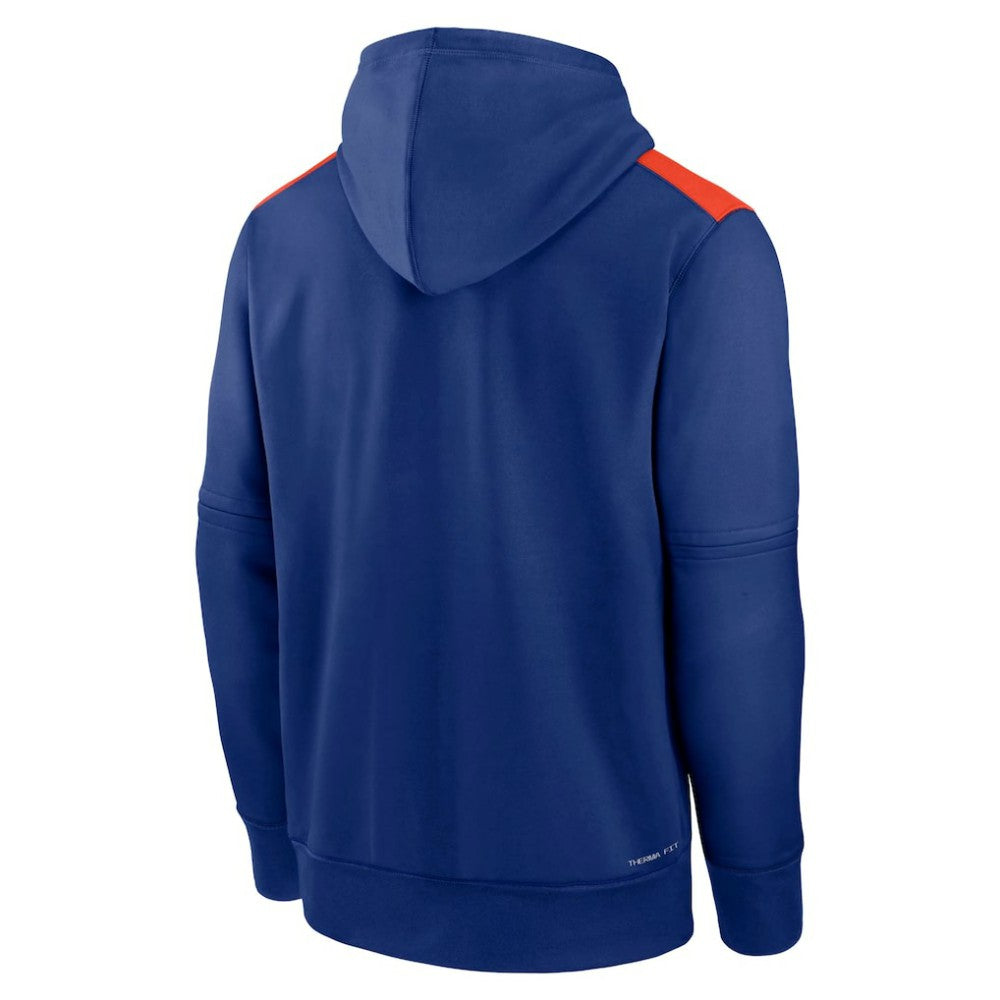 New York Mets Authentic Collection Performance Pullover Hoodie Royal