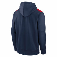 Los Angeles Angels Authentic Collection Performance Pullover Hoodie Navy