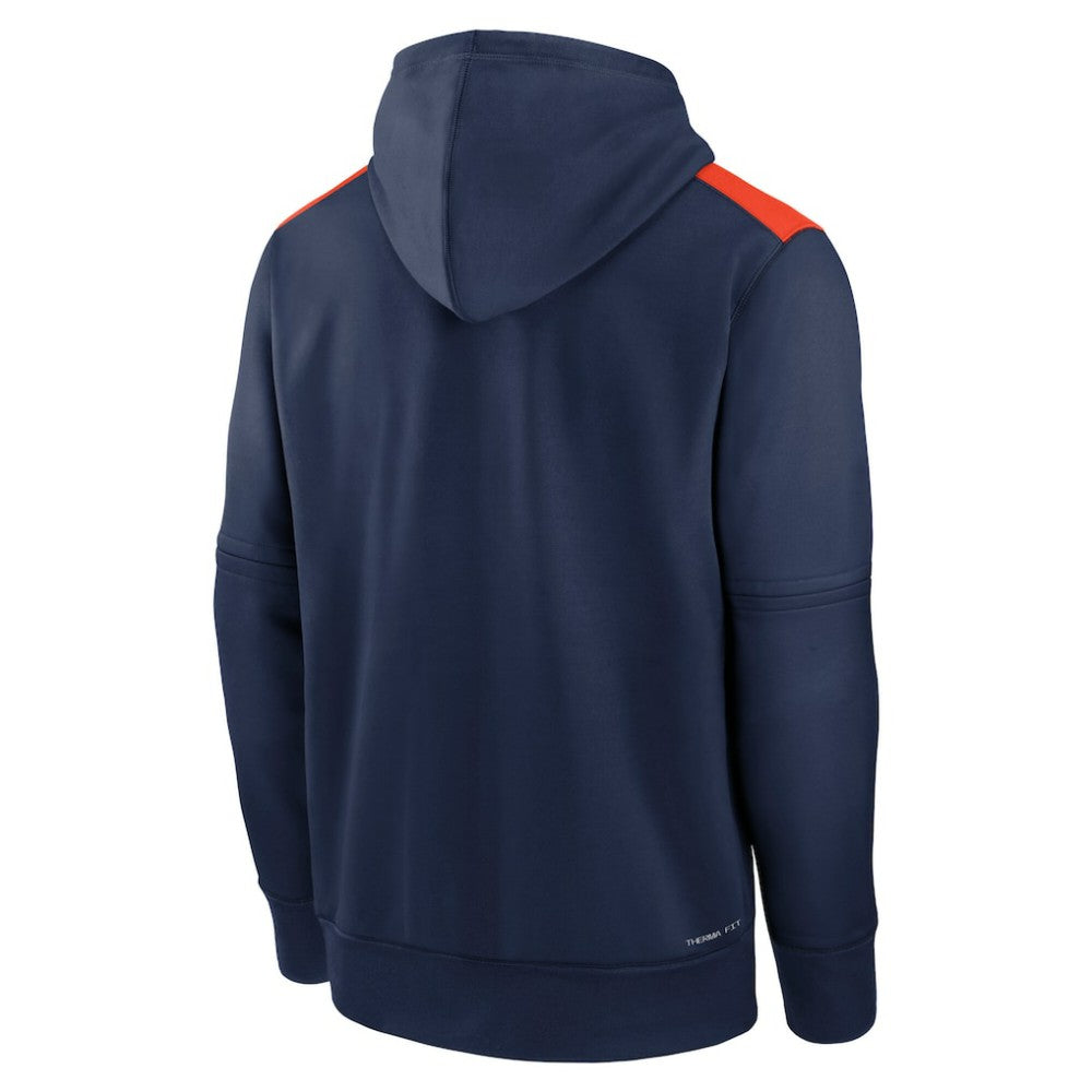 Houston Astros Authentic Collection Performance Pullover Hoodie Navy