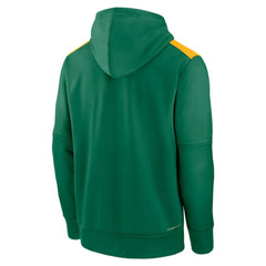 Athletics Authentic Collection Performance Pullover Hoodie Kelly Green