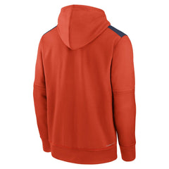 Houston Astros Authentic Collection Performance Pullover Hoodie Orange