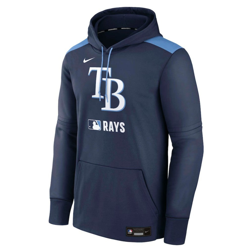 Tampa Bay Rays Authentic Collection Performance Pullover Hoodie Navy