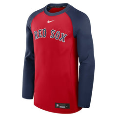 Boston Red Sox Authentic Collection Game Time Raglan Dri-FIT Long Sleeve T-Shirt Red/Navy