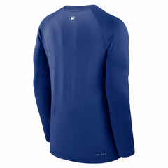 Kansas City Royals Authentic Collection Game Time Raglan Dri-FIT Long Sleeve T-Shirt Royal