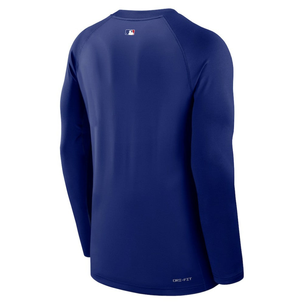 Los Angeles Dodgers Authentic Collection Game Time Raglan Dri-FIT Long Sleeve T-Shirt Royal