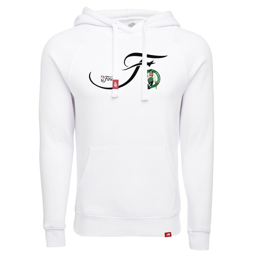 Boston Celtics Sportiqe Unisex 2024 NBA Finals Olsen Tri-Blend Pullover Hoodie - White outlet