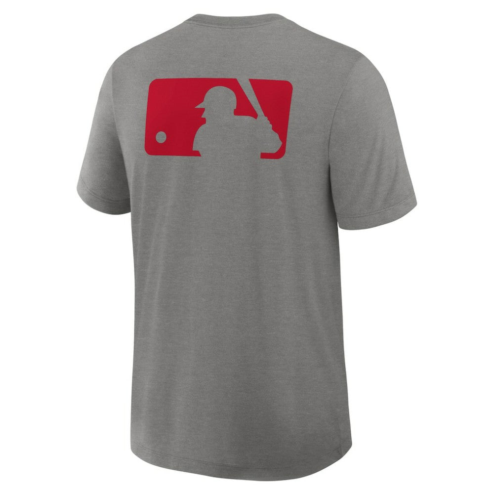 Boston Red Sox Authentic Collection Early Work Tri-Blend Dri-FIT T-Shirt Heather Charcoal
