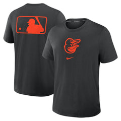 Baltimore Orioles Authentic Collection Early Work Tri-Blend Dri-FIT T-Shirt Black