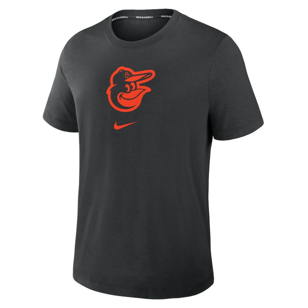 Baltimore Orioles Authentic Collection Early Work Tri-Blend Dri-FIT T-Shirt Black