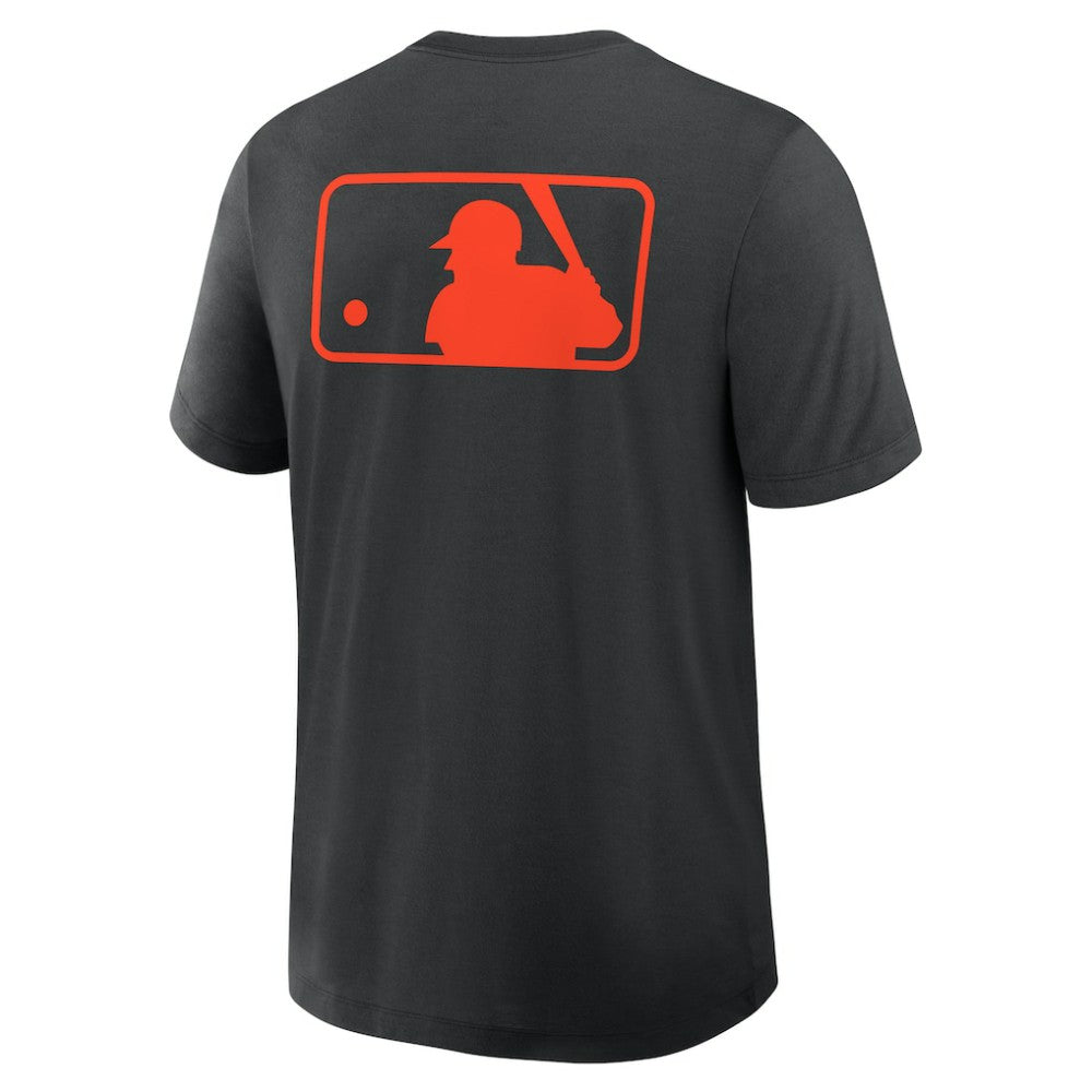 Baltimore Orioles Authentic Collection Early Work Tri-Blend Dri-FIT T-Shirt Black