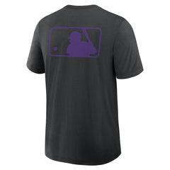 Colorado Rockies Authentic Collection Early Work Tri-Blend Dri-FIT T-Shirt Black