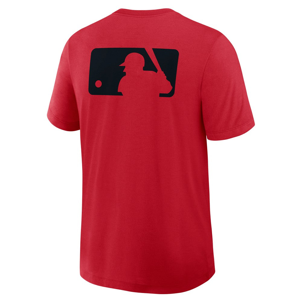 Cincinnati Reds Authentic Collection Early Work Tri-Blend Dri-FIT T-Shirt Red