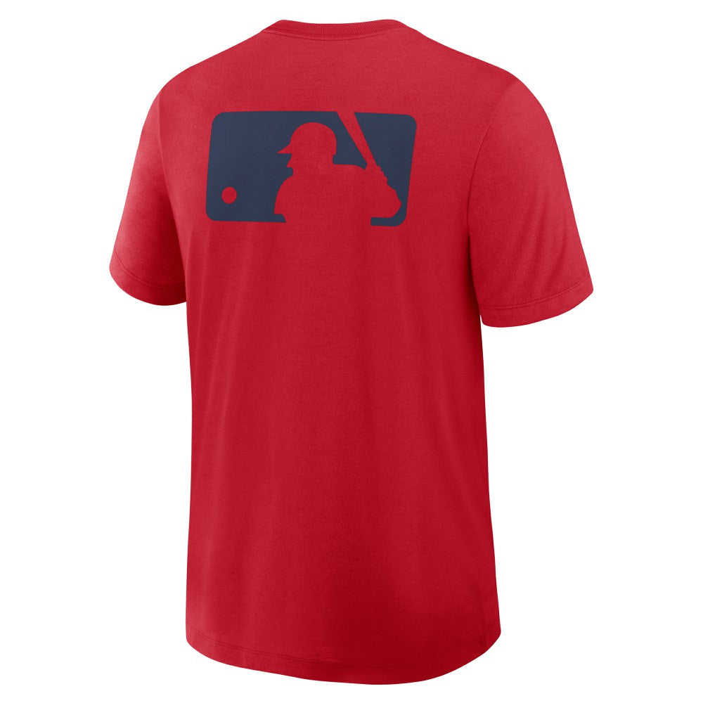 Los Angeles Angels Authentic Collection Early Work Tri-Blend Dri-FIT T-Shirt Red
