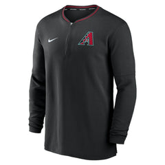 Arizona Diamondbacks Authentic Collection Performance Half-Zip Top Black