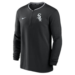 Chicago White Sox Authentic Collection Performance Half-Zip Top Black