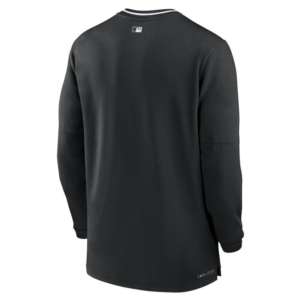 Chicago White Sox Authentic Collection Performance Half-Zip Top Black