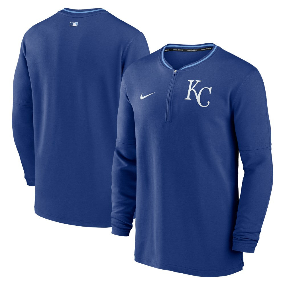Kansas City Royals Authentic Collection Performance Half-Zip Top Royal