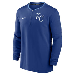 Kansas City Royals Authentic Collection Performance Half-Zip Top Royal