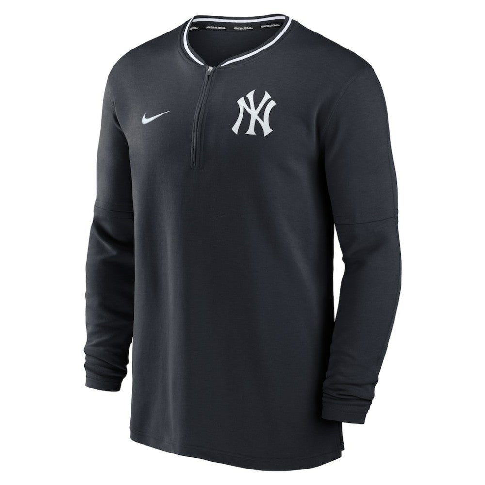 New York Yankees Authentic Collection Performance Half-Zip Top Navy