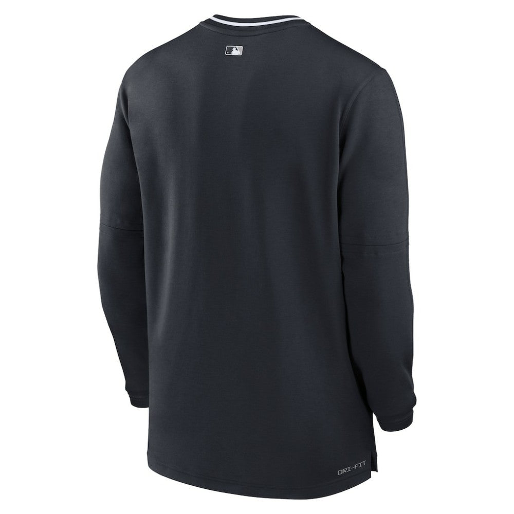 New York Yankees Authentic Collection Performance Half-Zip Top Navy