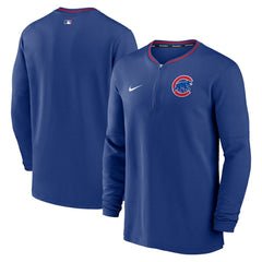 Chicago Cubs Authentic Collection Performance Half-Zip Top Royal