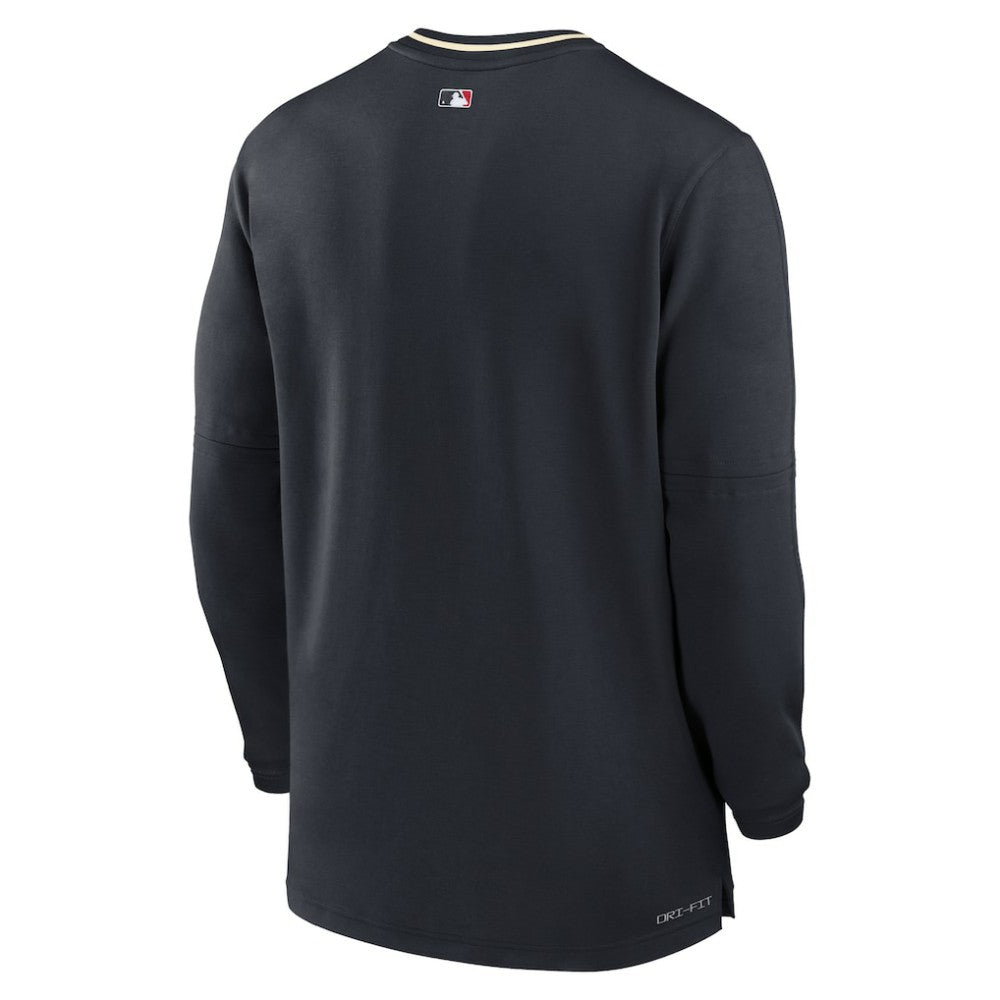 Minnesota Twins Authentic Collection Dri-FIT Half-Zip Top Navy