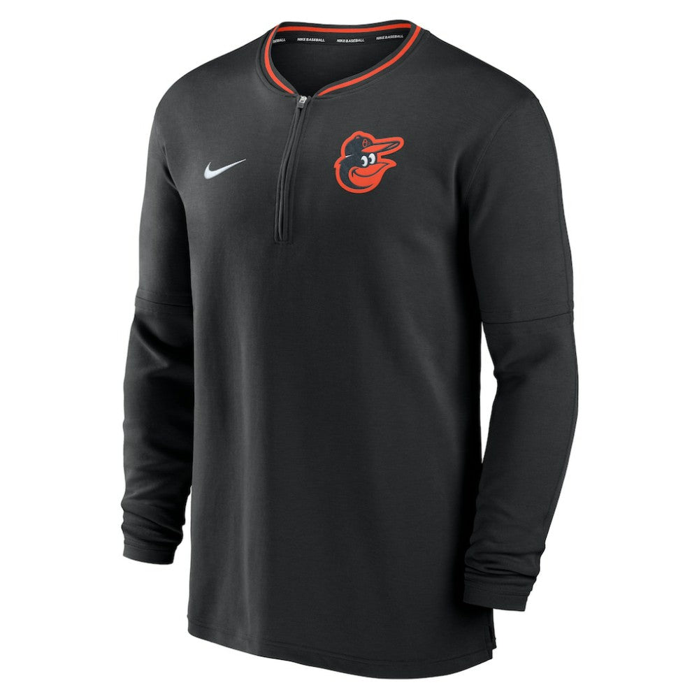 Baltimore Orioles Authentic Collection Performance Half-Zip Top Black