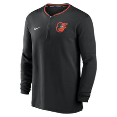 Baltimore Orioles Authentic Collection Performance Half-Zip Top Black