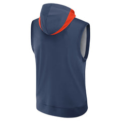Houston Astros Authentic Collection Dri-FIT Sleeveless Hoodie Navy