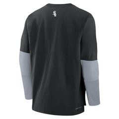 Chicago White Sox Authentic Collection Player Dri-FIT Lightweight Pullover  Black/Gray