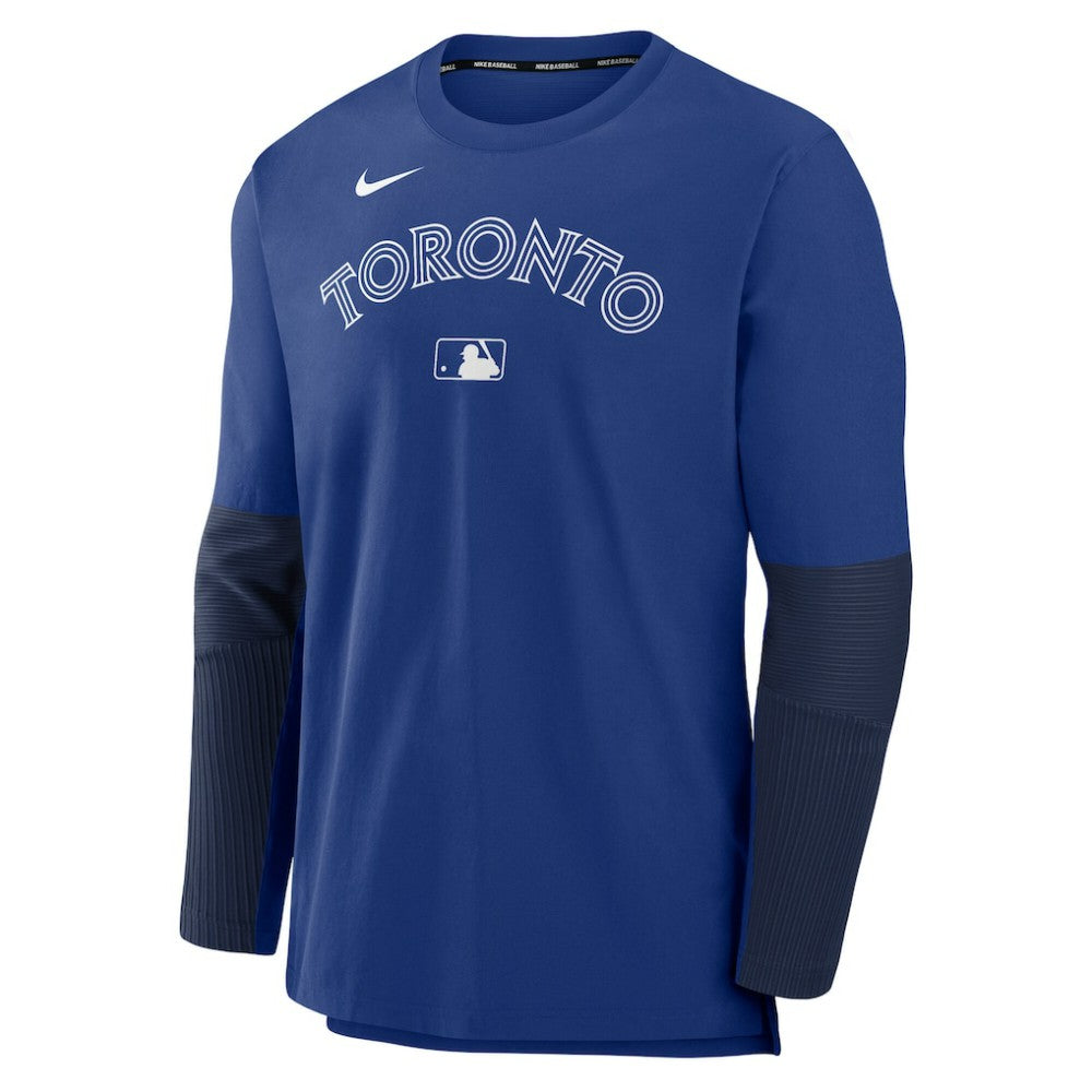 Toronto Blue Jays Authentic Collection Player Dri-FIT Lightweight Pullover  Royal/Navy