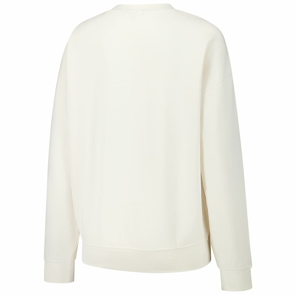 Dallas Cowboys Women's Lightweight 3.0 Logo Pullover Sweatshirt - Cream discount