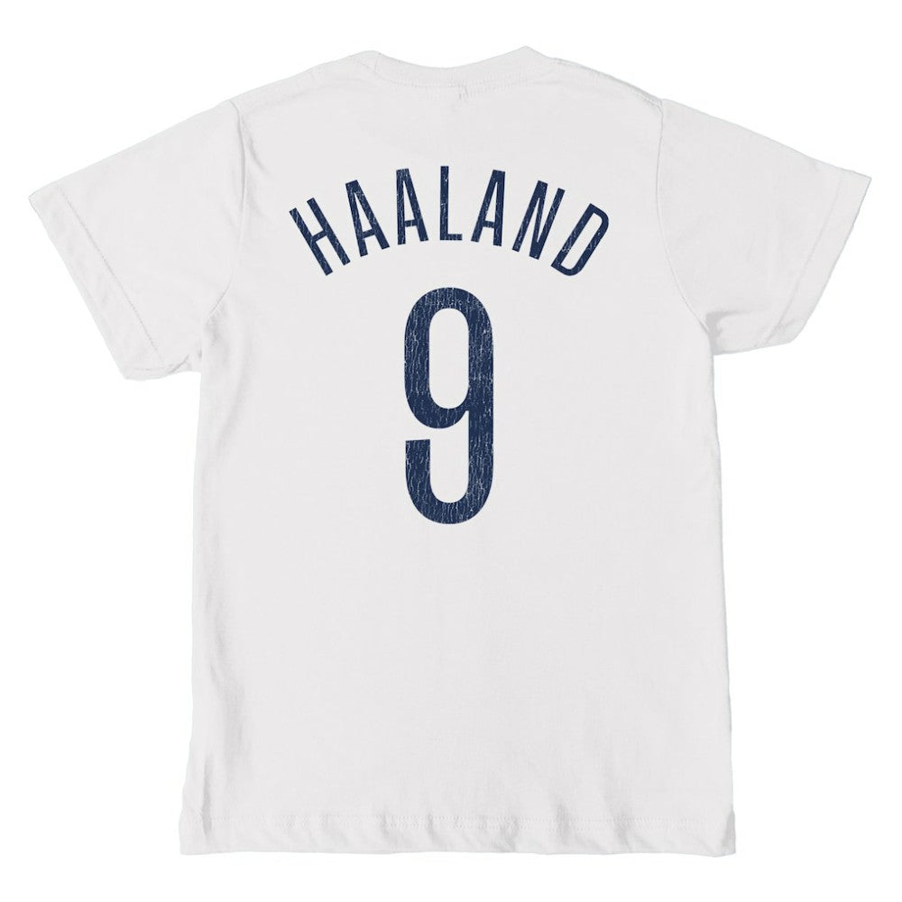 Erling Haaland Manchester City 1863FC Youth Player T-Shirt - White outlet