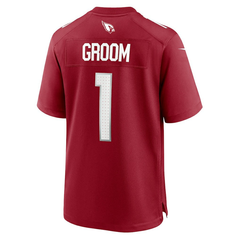 Number 1 Groom Arizona Cardinals Game Jersey - Cardinal outlet