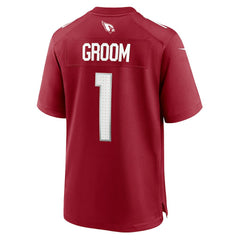 Number 1 Groom Arizona Cardinals Game Jersey - Cardinal outlet