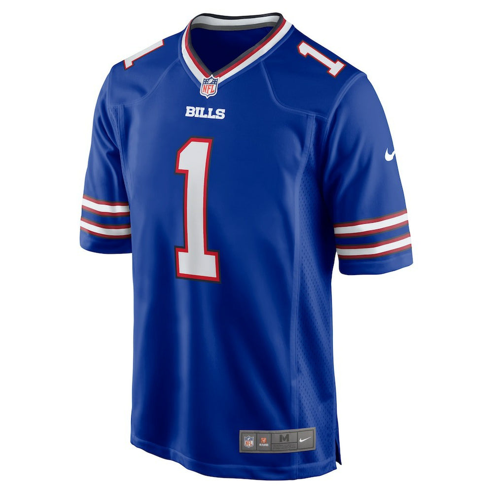 Number 1 Groom Buffalo Bills Game Jersey - Royal outlet