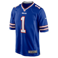Number 1 Groom Buffalo Bills Game Jersey - Royal outlet