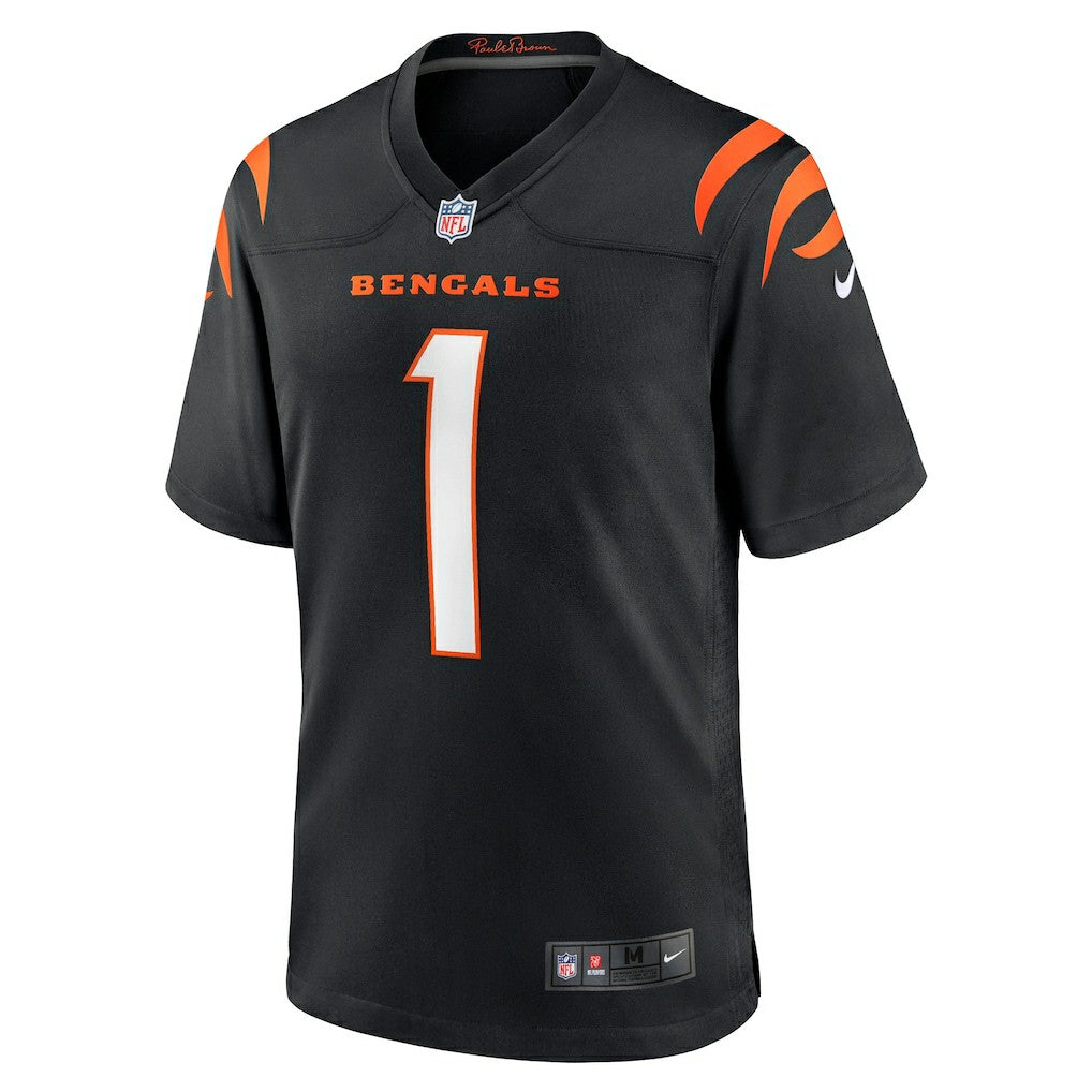 Number 1 Groom Cincinnati Bengals Game Jersey - Black outlet