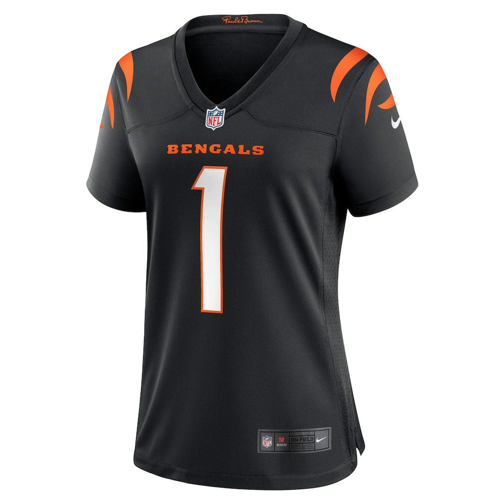 Number 1 Bride Cincinnati Bengals Women's Game Jersey - Black sale