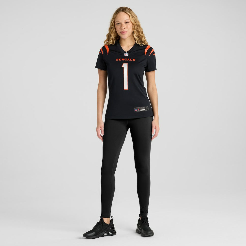 Number 1 Bride Cincinnati Bengals Women's Game Jersey - Black sale