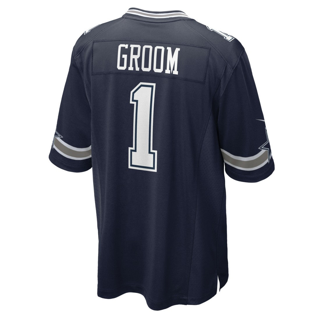 Number 1 Groom Dallas Cowboys Game Jersey - Navy sale