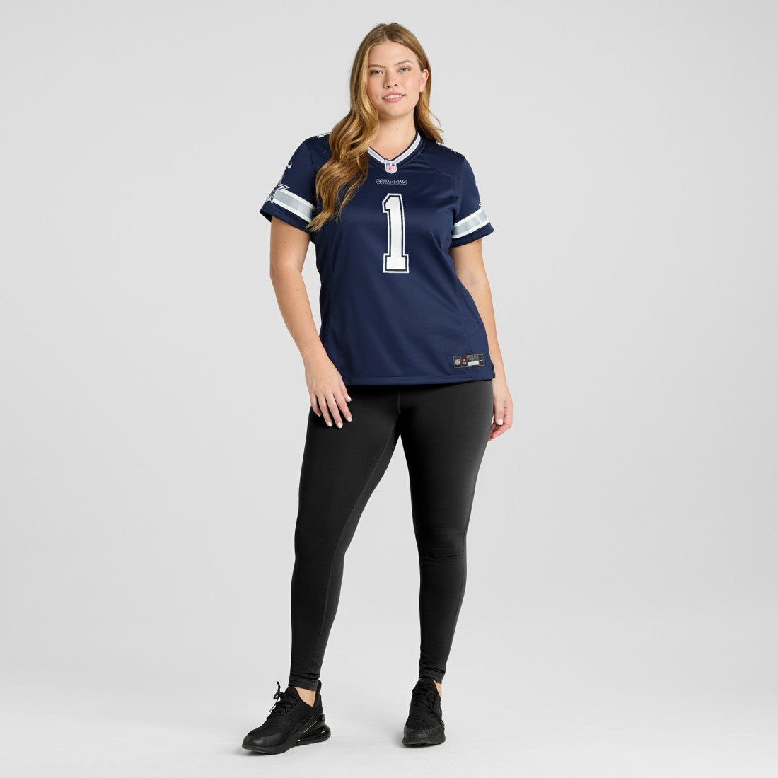 Number 1 Bride Dallas Cowboys Women's Game Jersey - Navy discount