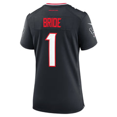 Number 1 Bride Houston Texans Women's Game Jersey - Navy cheap
