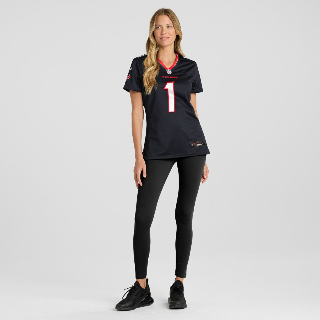 Number 1 Bride Houston Texans Women's Game Jersey - Navy cheap