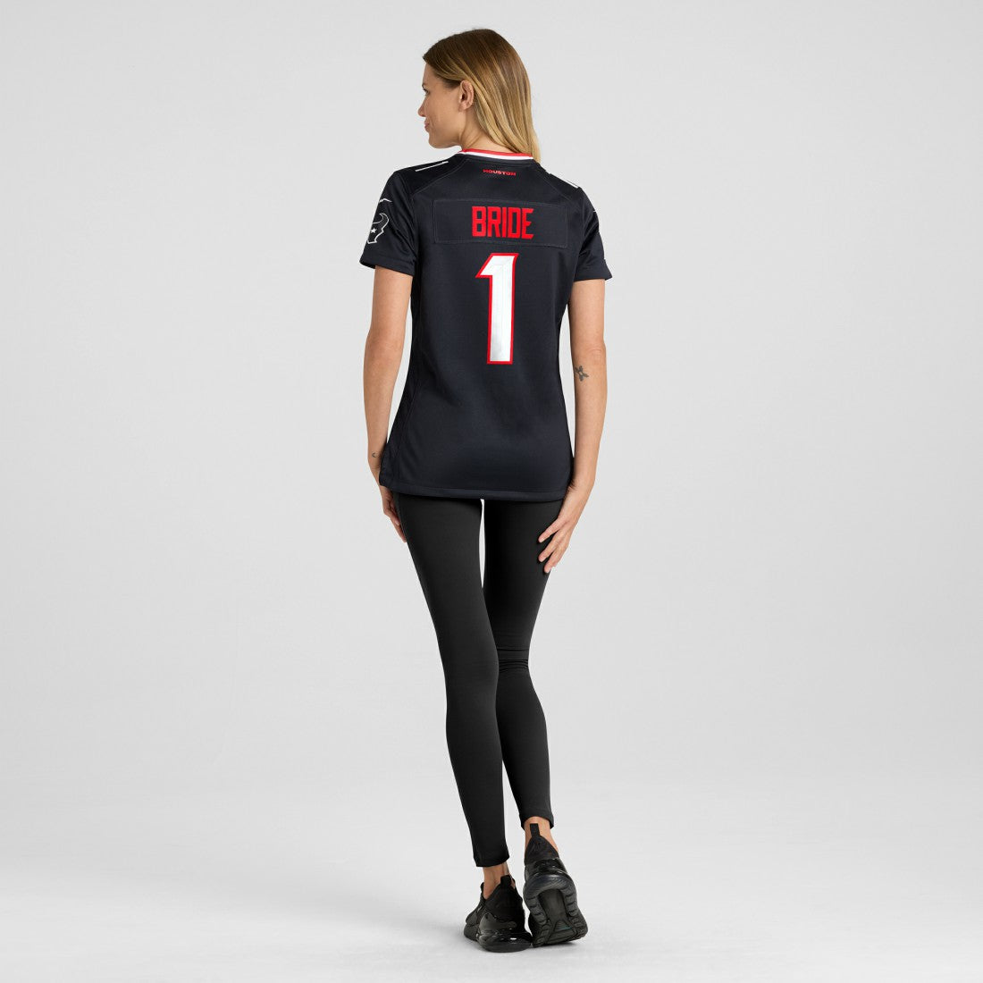 Number 1 Bride Houston Texans Women's Game Jersey - Navy cheap